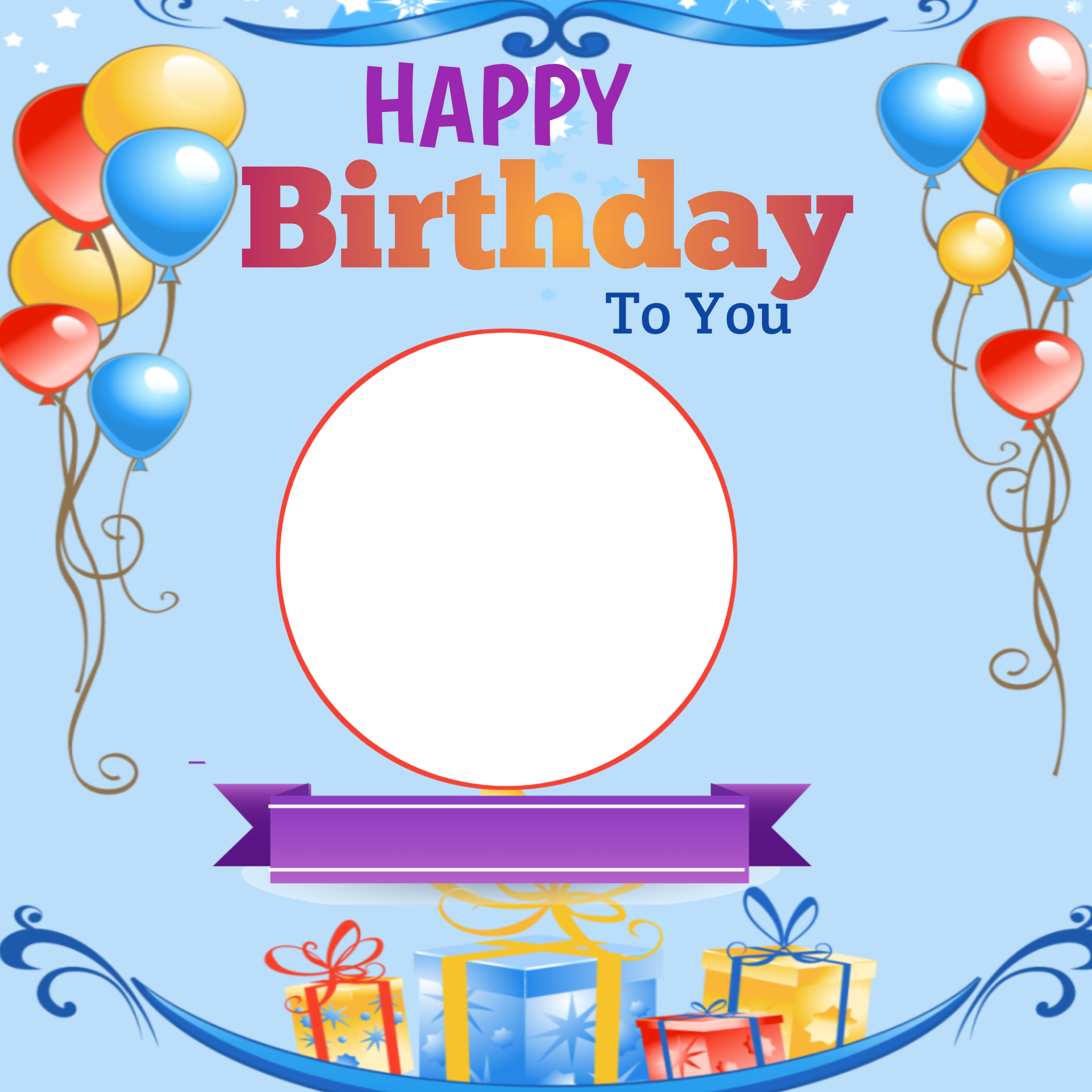 Customize this Happy-Birthday poster Premium Happy-Birthday poster template