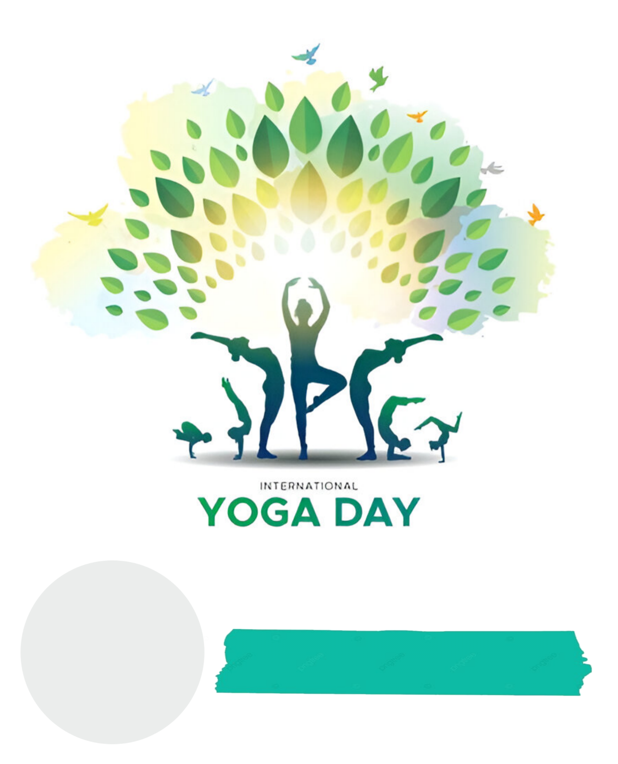 Customize this Happy-International-yoga-day poster Premium Happy-International-yoga-day poster template