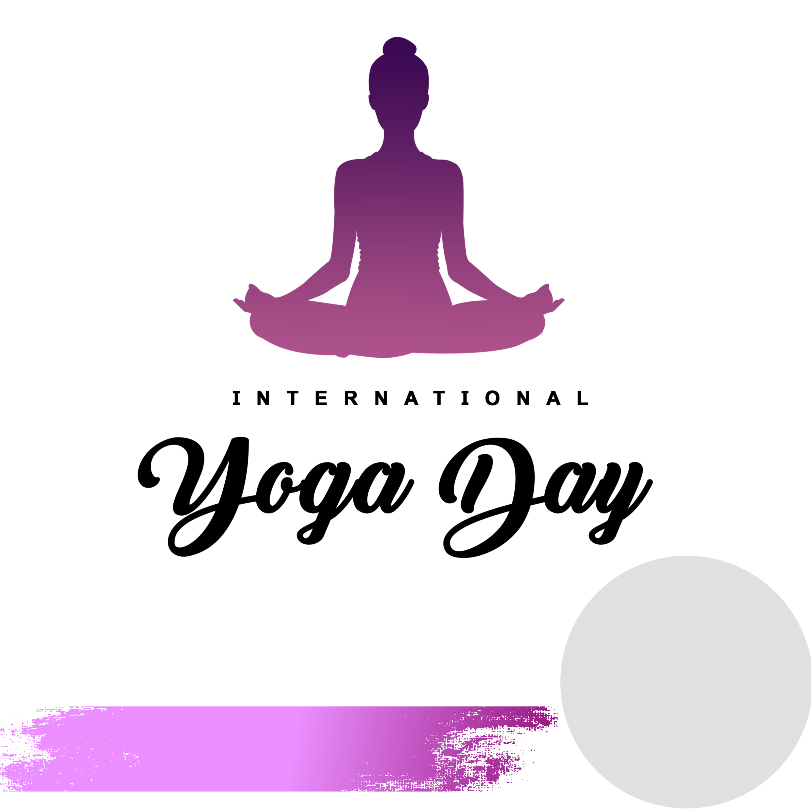 Happy-International-yoga-day poster template
