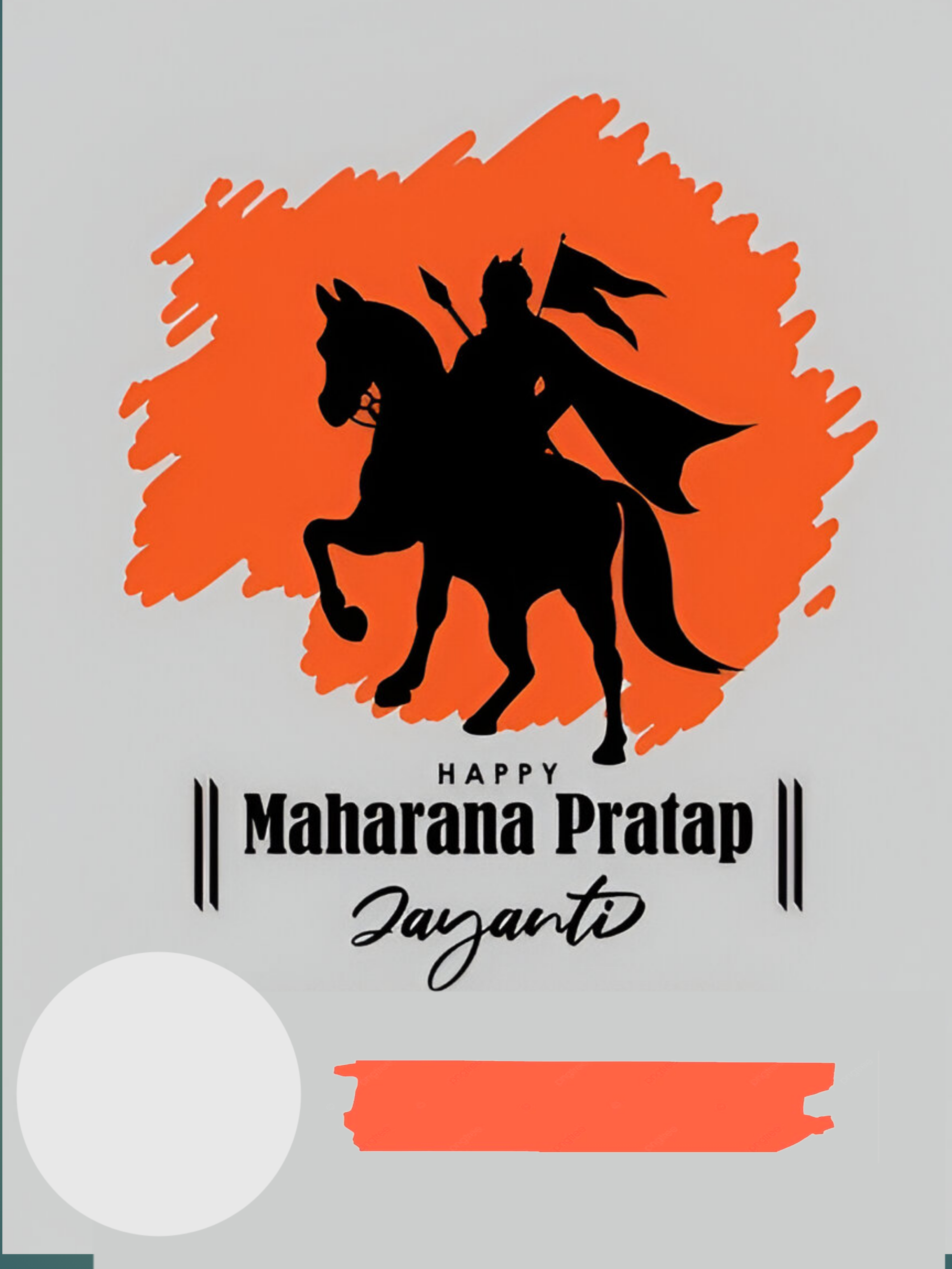 Customize this Happy-Maharana-Pratap-jayanti poster Premium Happy-Maharana-Pratap-jayanti poster template