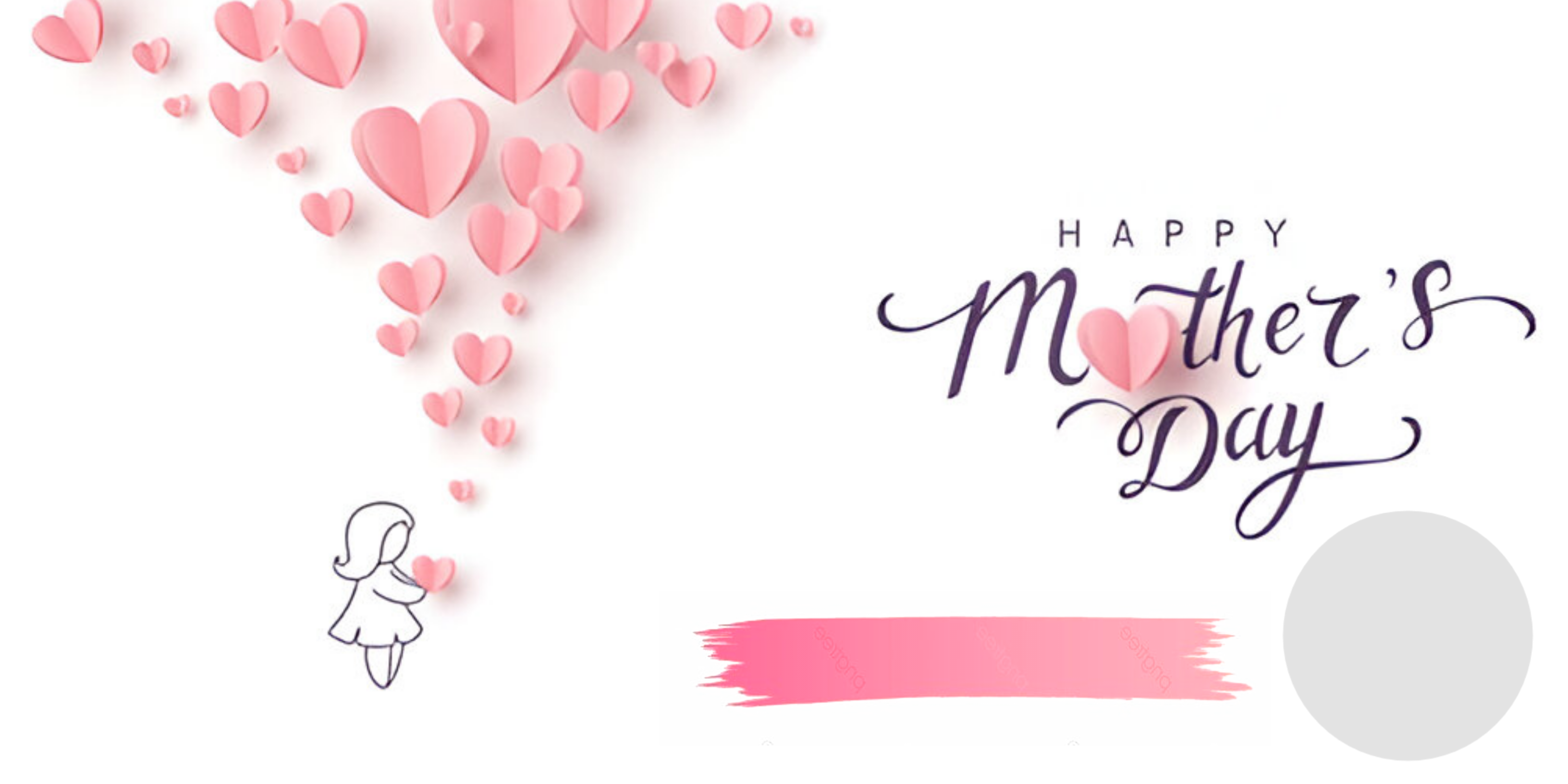 Customize this Happy-Mother's-day poster Premium Happy-Mother's-day poster template