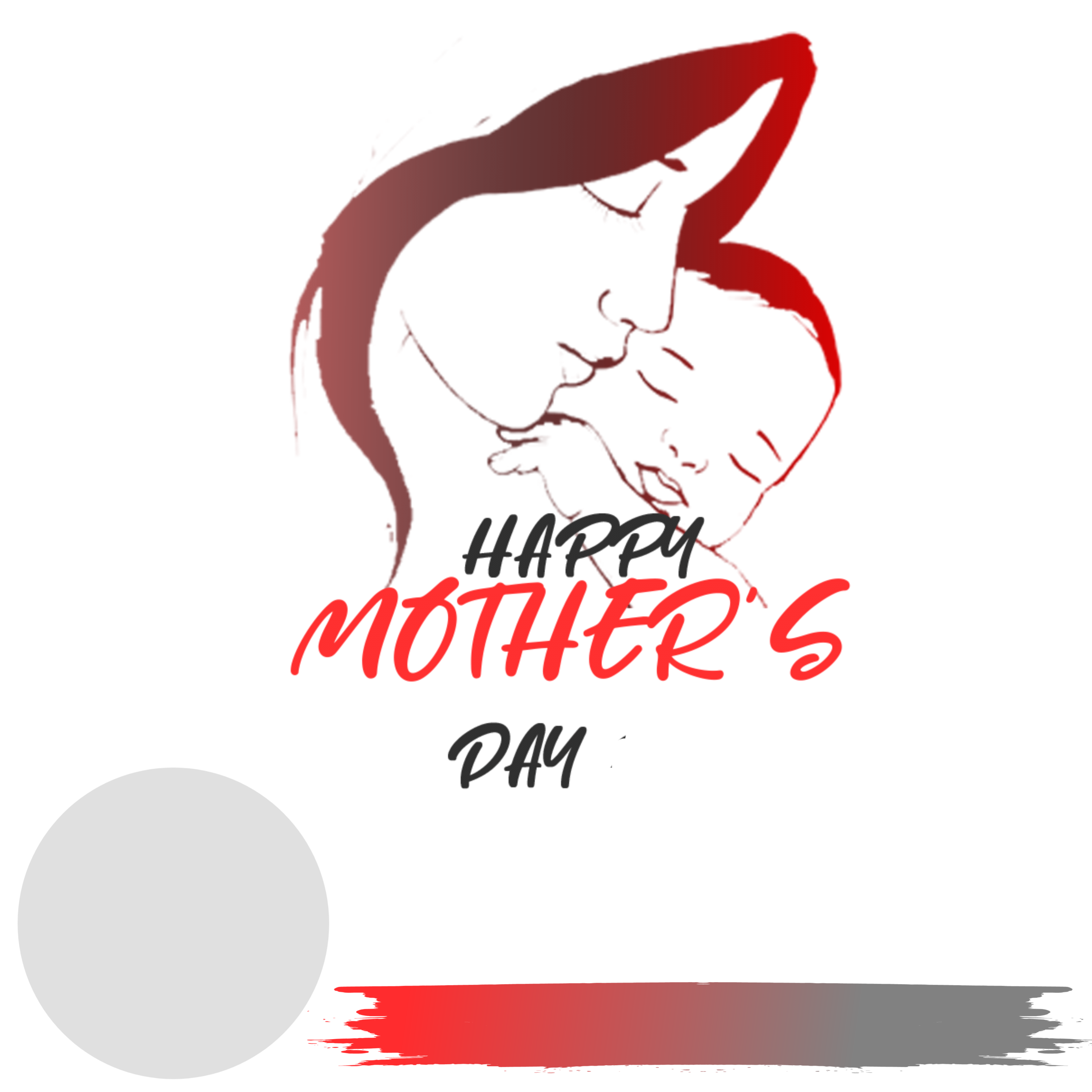 Customize this Happy-Mother's-day poster Premium Happy-Mother's-day poster template