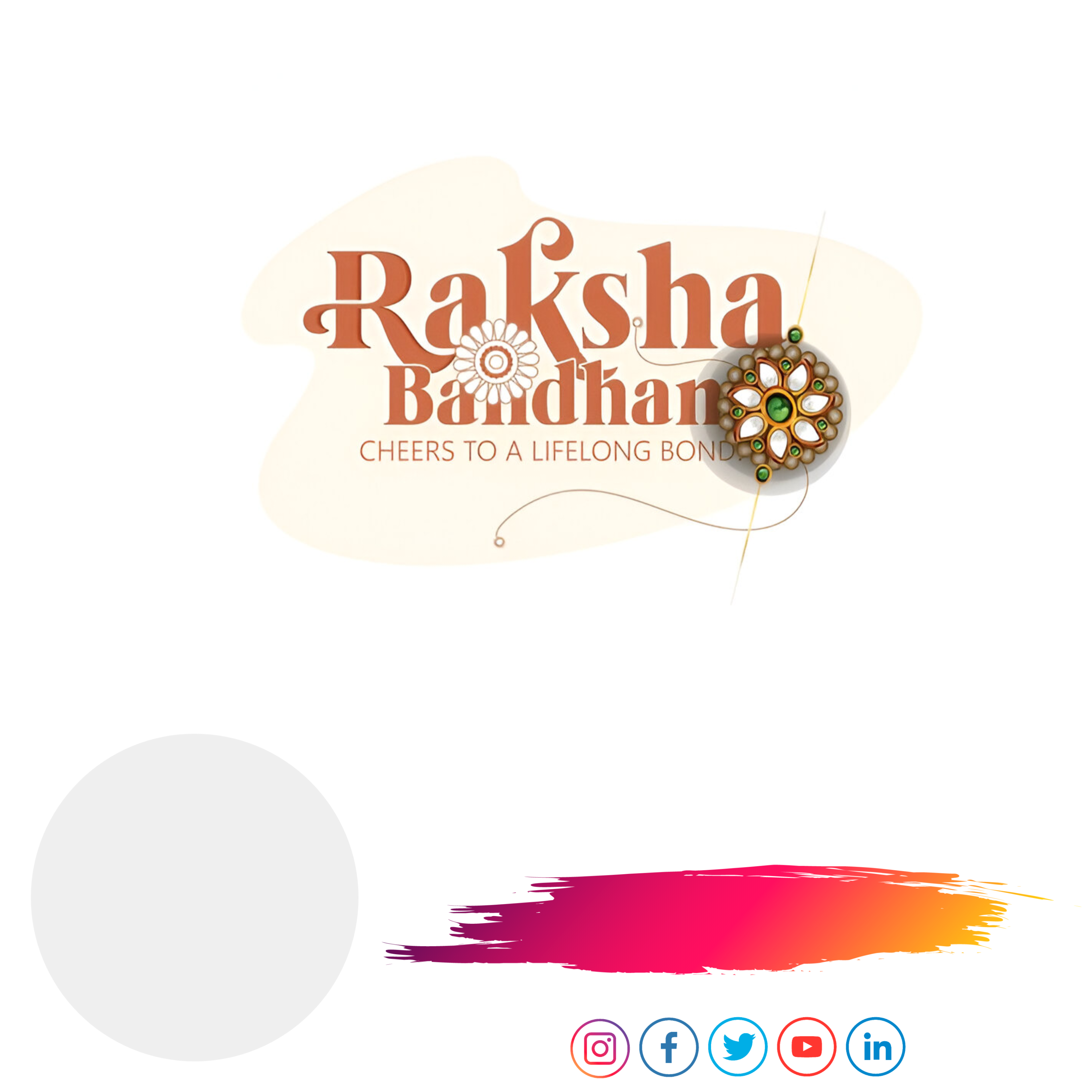 Premium Happy-Raksha-Bandhan poster template