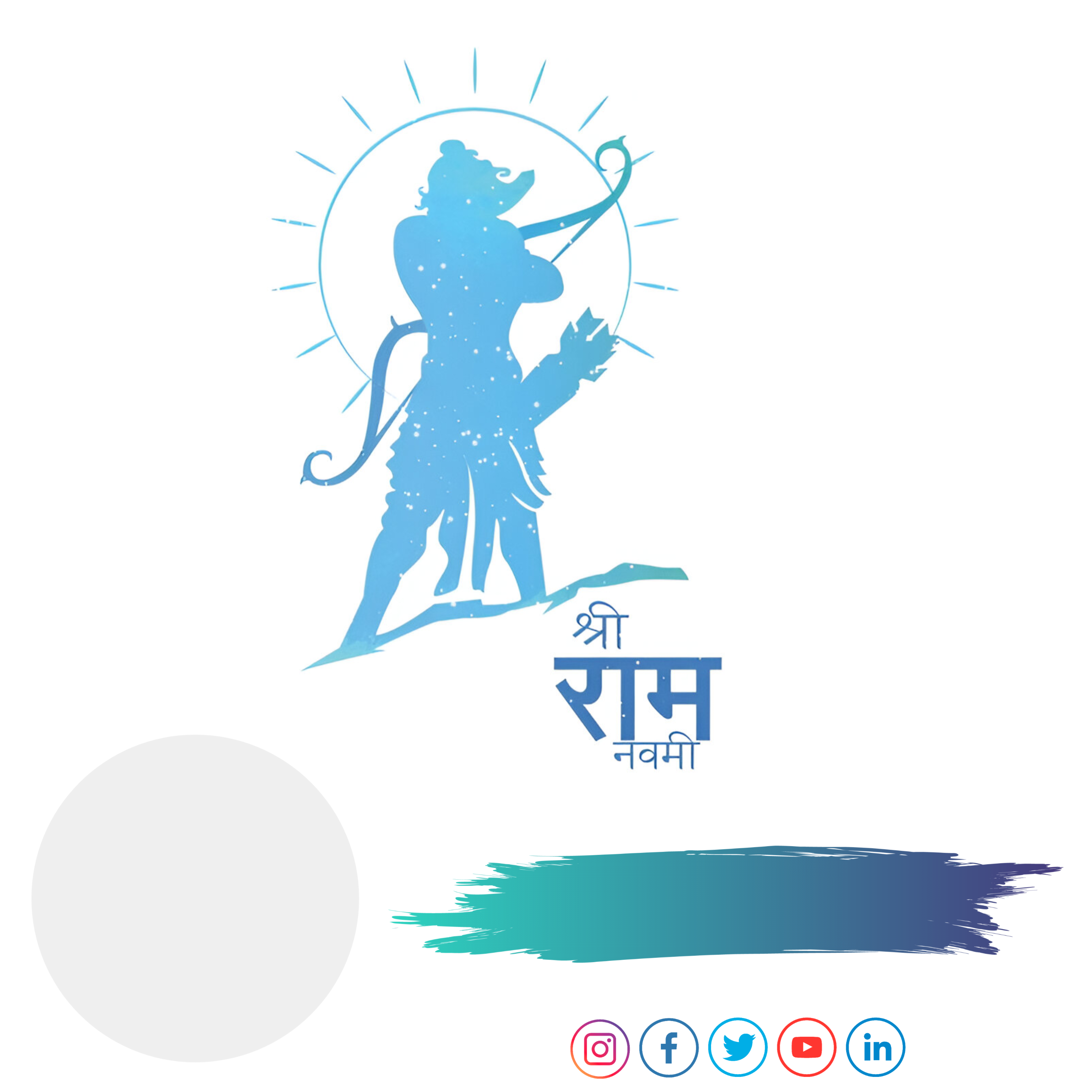 Customize this Happy-Ram-Navmi poster Premium Happy-Ram-Navmi poster template