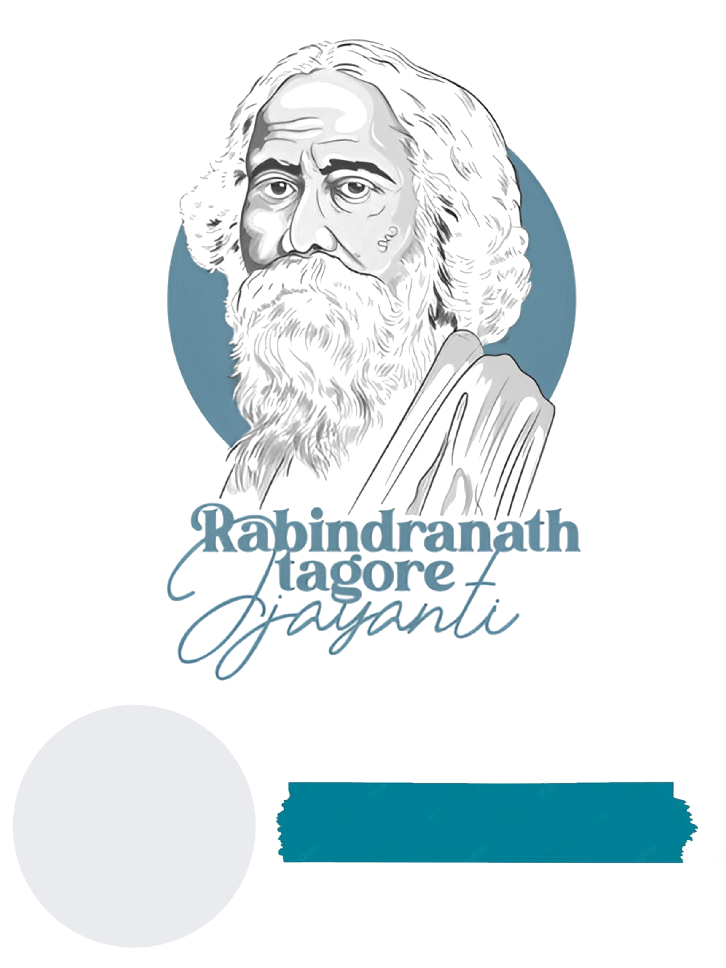 Customize this Happy-Ravindernath-Tagore-jayanti poster Premium Happy-Ravindernath-Tagore-jayanti poster template